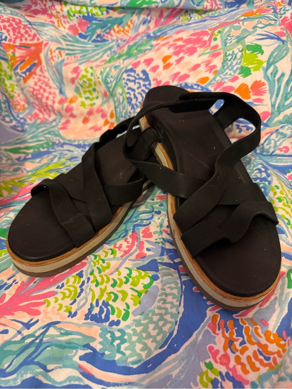 Merrell Black Strappy Women's Sandals - Comfortable Everyday Style